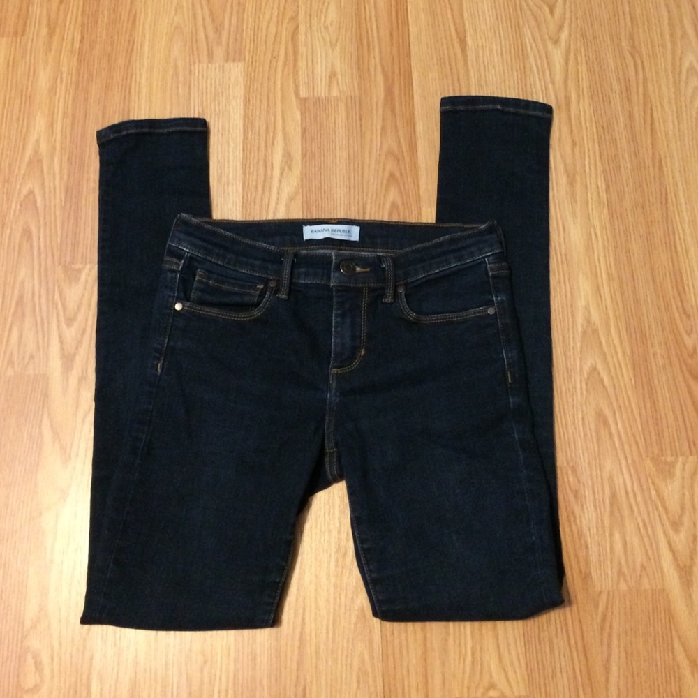 Banana Republic dark skinny jean